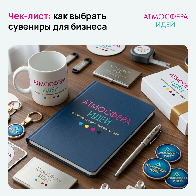 Чек-лист: как выбрать сувениры для бизнеса в Омске